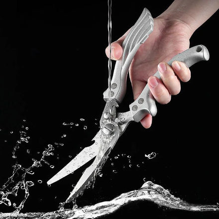 Chicken Bone Scissors Professional Upgraded Poultry Shears Cutter Stainless Steel Turkey Meat Fish Vegetables Kitchen Scissors