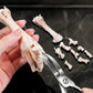 Chicken Claw Bone Removal Tool, Bone Removal Scissors Designed Ergonomically for Scraping Chicken Claws, Duck Claws, and Meat