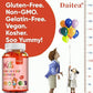 Children's Intelligence Supplement Gummies OMEGA + DHA Supports Attention, Memory and Nutrition, Brain Function Supplement
