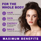 Collagen Biotin Supplement with Hyalurin&Keratin-Vitamins for Hair Growth- Women & Men-B1B2 B3B6B12 -Nails&Skin-Multi-Vitamins