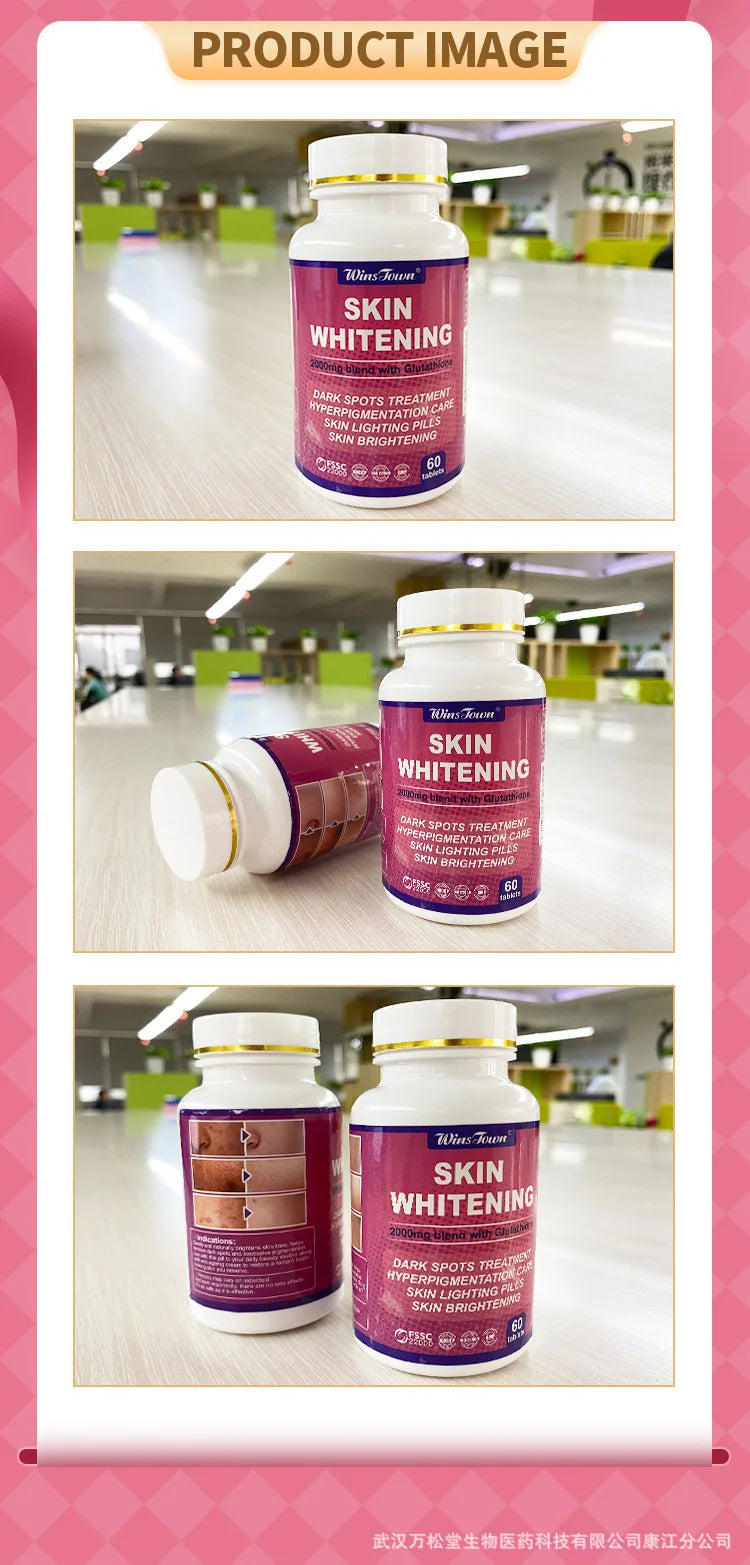 Collagen Lightening Sheet, 60 Pills, Lightening, For Skin