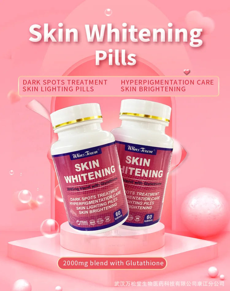 Collagen Lightening Sheet, 60 Pills, Lightening, For Skin