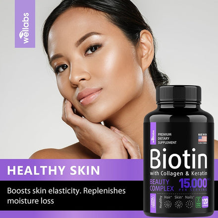 Collagen Supplements - Vitamins To Support Hair Growth, Skin and Nails - Joint and Gut and Immune Health Support
