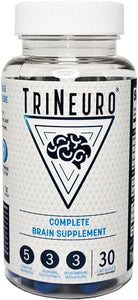 Complete Brain Supplement & Premium Nootropic (30 Capsules) - Enhances Cognition, Regulates Neurodegeneration, Modulates Neuroimmunity - Phosphatidylserine, Resveratrol, Glutathione in Pakistan