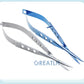 Conjunctival Scissors Blunt Curved Head Eye Micro Scissors Stainless Steel/ Titanium Ophthalmic Surgical Instruments 1pcs