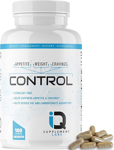 Control-Appetite Suppressant | Hunger Suppression, Fat & Carb Blocker, Reduce Cravings & Snacking | Fast Weight Loss for Women & Men-Sugar/Stimulant Free 180 Capsules 30-Day Supply in Pakistan