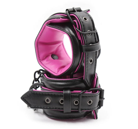 Couple Leather Bdsm Bondage Set 3pcs Restraints Collars Ankle Cuff Handcuffs For Bondage Set For Women Adults