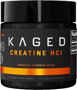 Creatine HCl Capsules | Unflavored | Muscle Building and Recovery Supplement | Patented Formula | Highly Soluble | Powder in Pill Form | 75 Servings in Pakistan