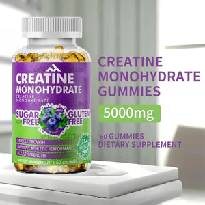 Creatine Monohydrate Gummies Are Suitable for Both Men and Women, Used for Muscle Strength and Muscle Generator