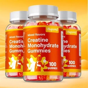 Creatine Monohydrate Gummies - Supports Muscle, Energy and Cognitive Function, Muscle Growth, Power and Recovery