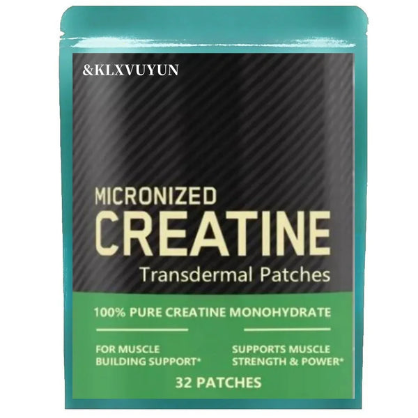 Creatine Monohydrate Transdermal Patches- Support Muscles, Cellular Energy And Cognitive Function - 32 Patches/bag in Pakistan