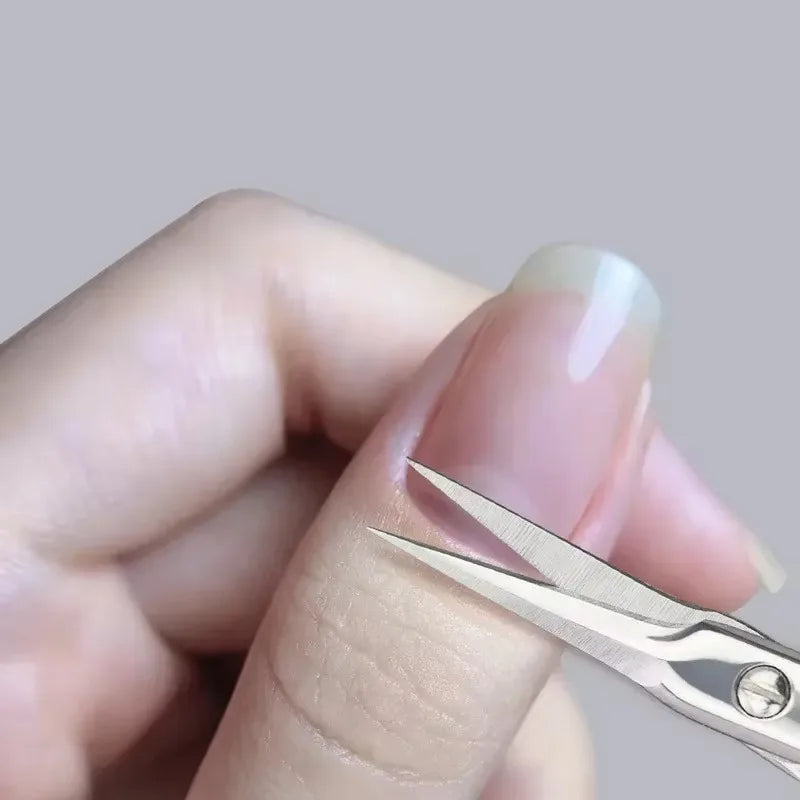 Cuticle Scissors Professional Manicure Small Scissors Dead Skin Remover For Nails Art Stainless Steel Cuticle Cutter!