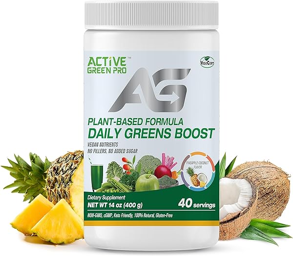 Daily Green Boost - Greens Powder – 14 Diff in Pakistan