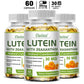 Daitea Eye Vitamins with Lutein and Zeaxanthin Extract Supports Tired, Dry Eyes, Macular and Vision Health, 30/60/120 Capsules