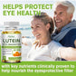 Daitea Eye Vitamins with Lutein and Zeaxanthin Extract Supports Tired, Dry Eyes, Macular and Vision Health, 30/60/120 Capsules