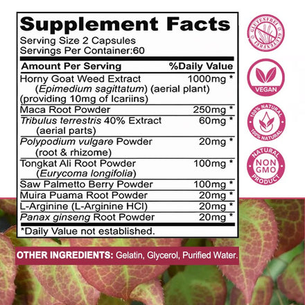 Daitea Female Estrogen Supplement - Promotes Hormonal Balance, Helps Increase Sexual Pleasure, Supports Energy, Improves Mood