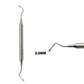 Dental Curette Jagged Curettes Kit High quality stainless steel Dental Scaler Double 2MM/2.5MM/3MM/3.5MM