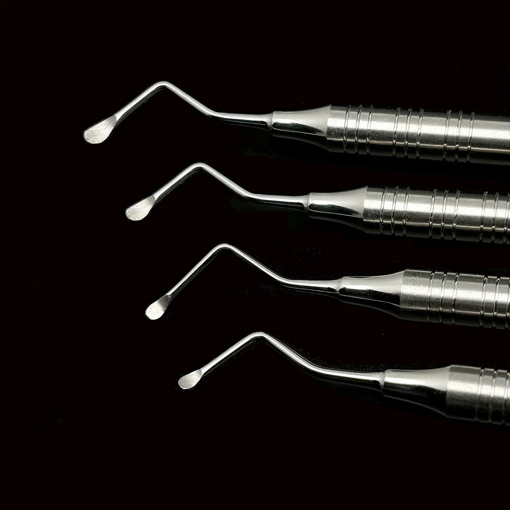 Dental Curette Jagged Curettes Kit High quality stainless steel Dental Scaler Double 2MM/2.5MM/3MM/3.5MM
