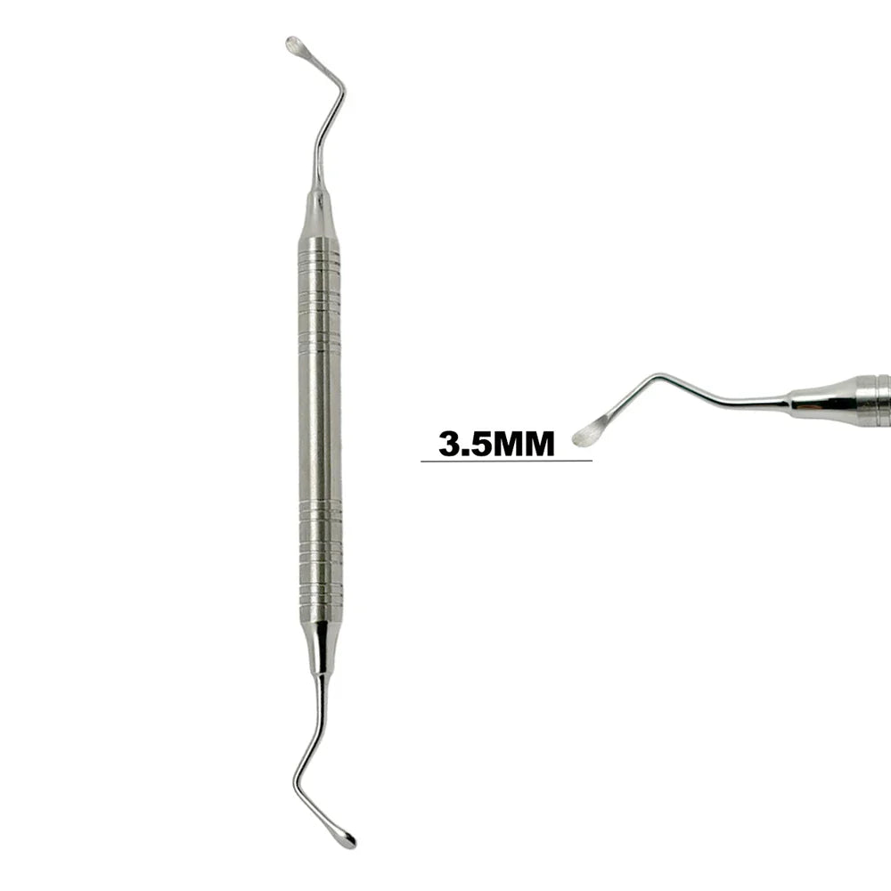 Dental Curette Jagged Curettes Kit High quality stainless steel Dental Scaler Double 2MM/2.5MM/3MM/3.5MM