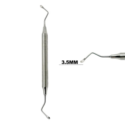 Dental Curette Jagged Curettes Kit High quality stainless steel Dental Scaler Double 2MM/2.5MM/3MM/3.5MM