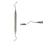 Dental Curette Jagged Curettes Kit High quality stainless steel Dental Scaler Double 2MM/2.5MM/3MM/3.5MM