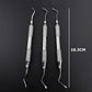 Dental Curette Scaler Jagged Curettes Dental Scaler Gracey Bone Curette Implant Stainless Steel Dentist Tools