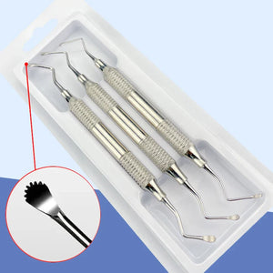 Dental Curette Scaler Jagged Curettes Dental Scaler Gracey Bone Curette Implant Stainless Steel Dentist Tools
