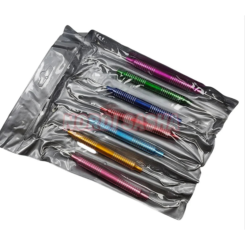 Dental Curettes Perio Scalers Gracey Curette Dental Teeth Scaler Oral Care Teeth Whitening Surgical Tool Set