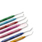 Dental Curettes Perio Scalers Gracey Curette Dental Teeth Scaler Oral Care Teeth Whitening Surgical Tool Set