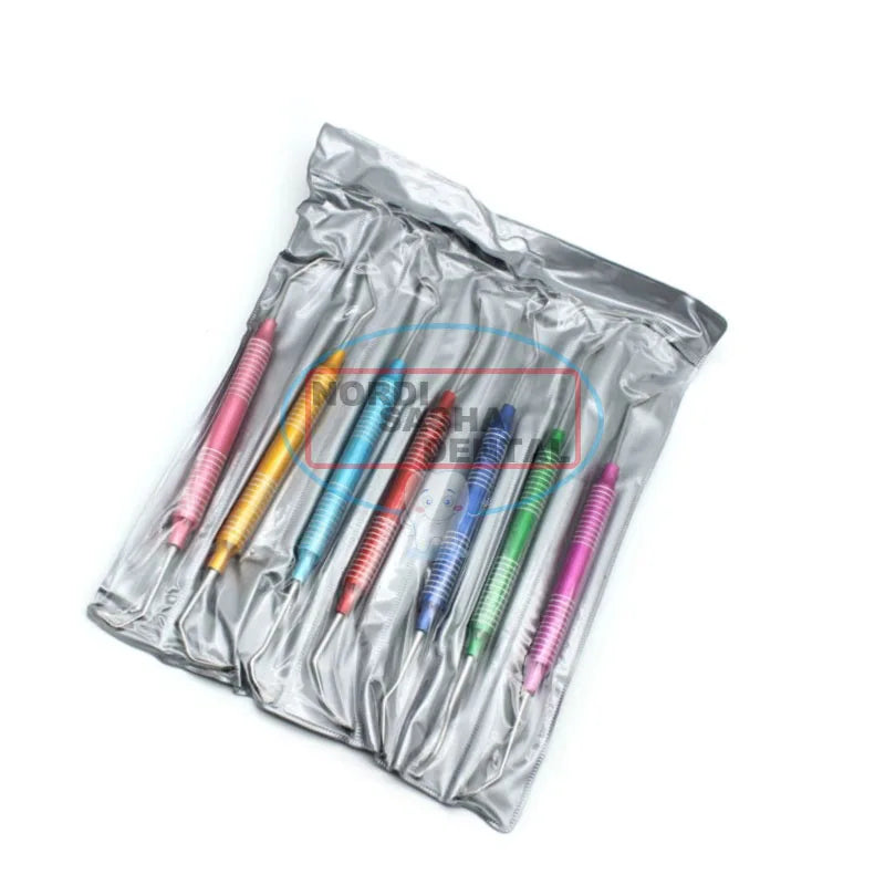 Dental Curettes Perio Scalers Gracey Curette Dental Teeth Scaler Oral Care Teeth Whitening Surgical Tool Set