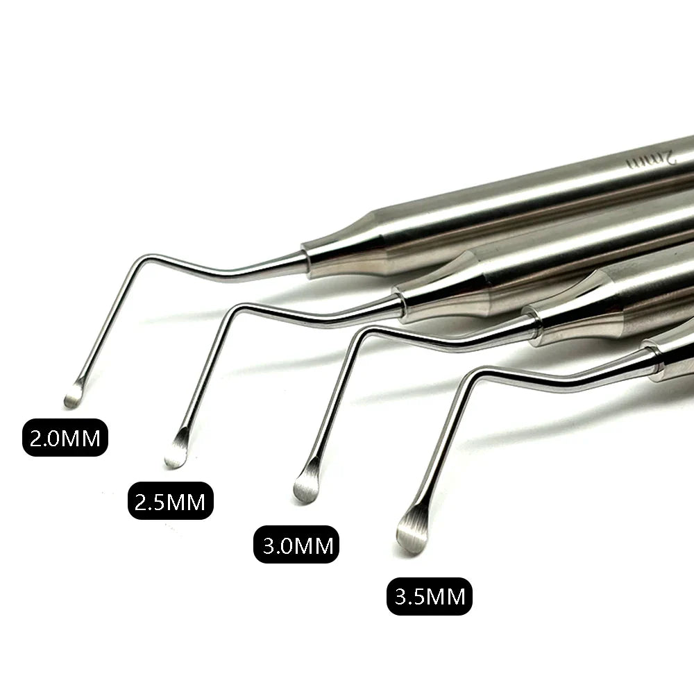 Dental Gracey Curette Periodontal Bone Curettes Perio Dental Cleaning Scaler High Quality Dental Instrument Tool