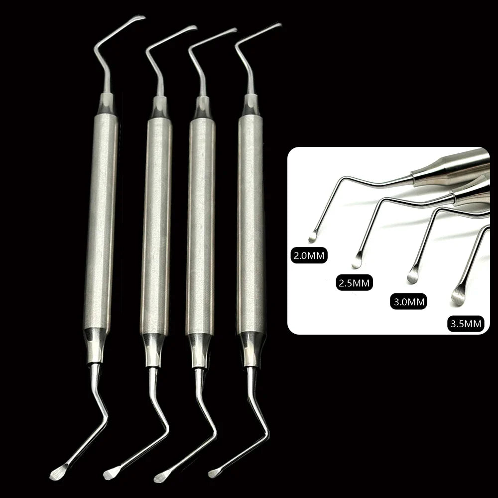 Dental Gracey Curette Periodontal Bone Curettes Perio Dental Cleaning Scaler High Quality Dental Instrument Tool