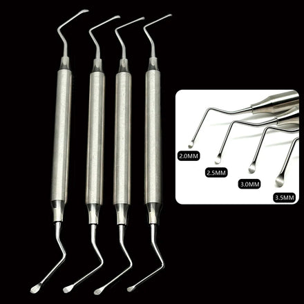 Dental Gracey Curette Periodontal Bone Curettes Perio Dental Cleaning Scaler High Quality Dental Instrument Tool
