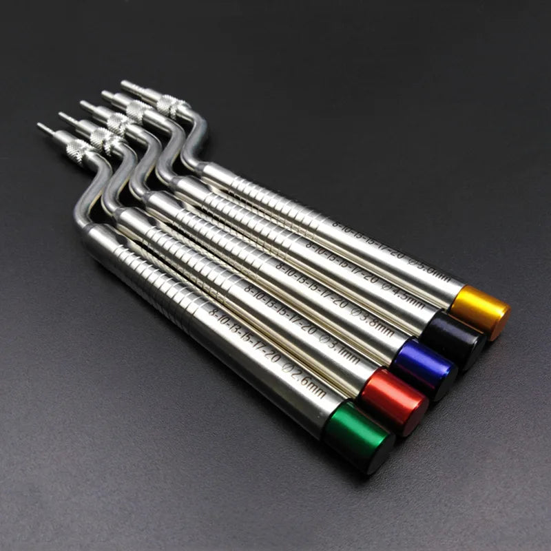 Dental Implant Osteotome Instrument Mandibular Sinus Elevator Tool Concave Tips sinus Lifting Device Implant bone Extruder