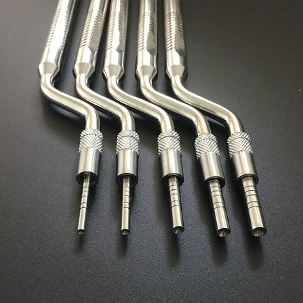 Dental Implant Osteotome Mandibular Sinus Elevator Tool Concave Tips Sinus Lifting Device Bone Extruder Instrument