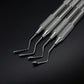Dental Jagged Curette Gracey Double Ends Excavator Restorative Spoon Dentist Periodontal Bone Curette Implant Instrument Tools