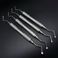 Dental Jagged Curette Gracey Double Ends Excavator Restorative Spoon Dentist Periodontal Bone Curette Implant Instrument Tools