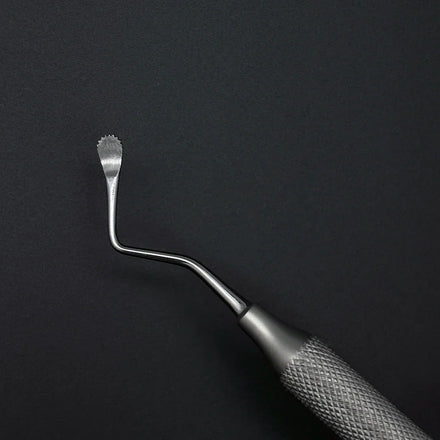 Dental Jagged Curette Gracey Double Ends Excavator Restorative Spoon Dentist Periodontal Bone Curette Implant Instrument Tools