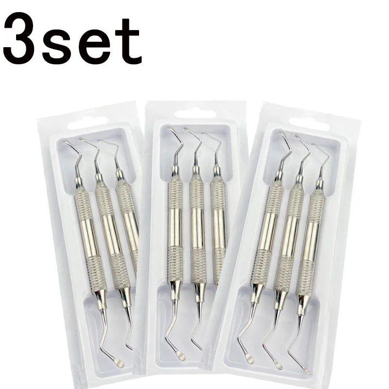 Dental Jagged Curette High quality stainless steel Professional Implant Instrument Tools Periodontal Curette Bone Curettes Perio