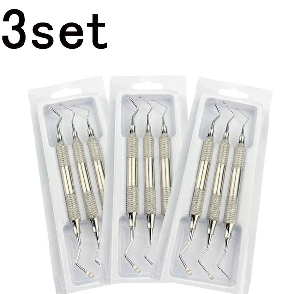 Dental Jagged Curette High quality stainless steel Professional Implant Instrument Tools Periodontal Curette Bone Curettes Perio in Pakistan