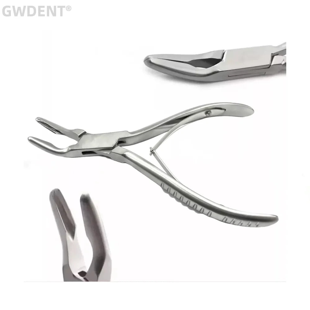 Dental Orthodontic Instrument Curved Bone Rongeur Dental Rongeur Forcep Dental Plier Dentist Surgery Surgical Tools