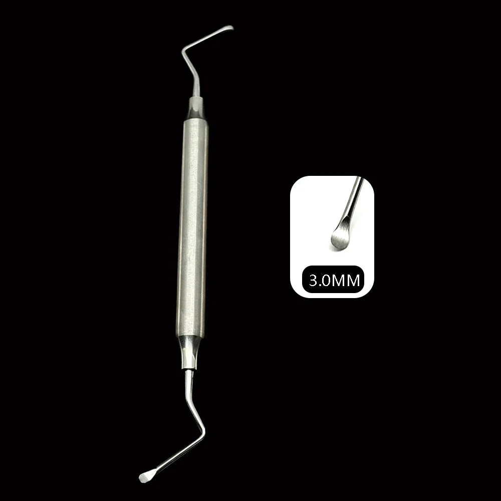 Dental Scaler Gracey Curette Periodontal Bone Curettes Perio Dental Tooth Cleaning Dentistry Surgical Implant Tool