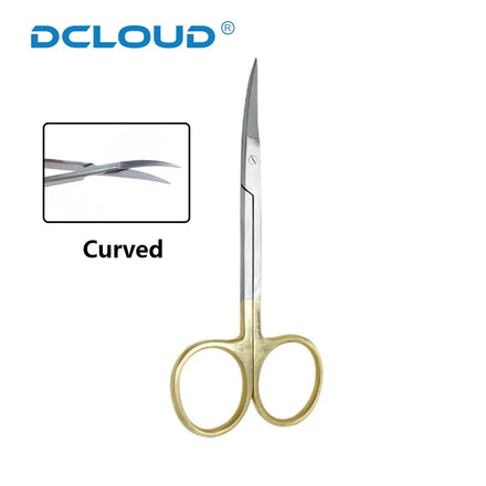 Dental Surgical Scissors Stainless Steel Dentistey Tools Straight Curved Tips Operating Scissors Odontología Forceps