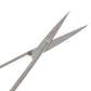 Dental Surgical Scissors Straight/Curved Tip Forceps Stainless Steel Gold Plated Handle Dentist Tools Dentistry Lab Instrument