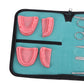 Dental Surgical Suture Training Kit Suture Dentistry Practice Model Training Pad Scissors Tool Teaching Operate Kit