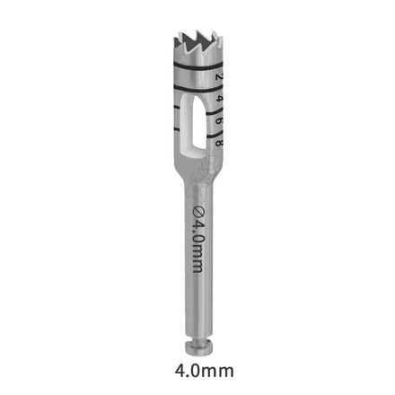 Dental Trephine Drill Bur Tissue Punch Bone Saw Disk Dental Bone Harvest Drill Dental Countersunk Drill Abutment Bone Remove