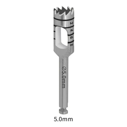 Dental Trephine Drill Bur Tissue Punch Bone Saw Disk Dental Bone Harvest Drill Dental Countersunk Drill Abutment Bone Remove