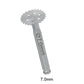 Dental Trephine Drill Bur Tissue Punch Bone Saw Disk Dental Bone Harvest Drill Dental Countersunk Drill Abutment Bone Remove