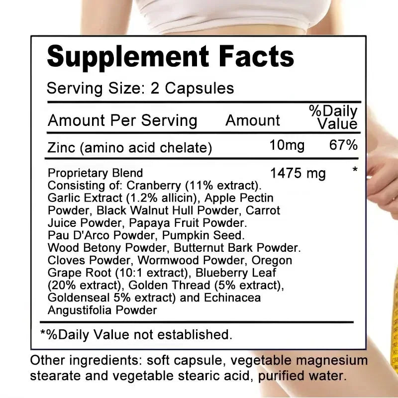 Digestive Supplement, Detox, Supports Gut Health - Relieves Constipation, Bloating and Diarrhea, Cleanses and Detoxifies