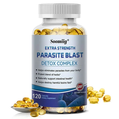 Digestive Supplement, Detox, Supports Gut Health - Relieves Constipation, Bloating and Diarrhea, Cleanses and Detoxifies